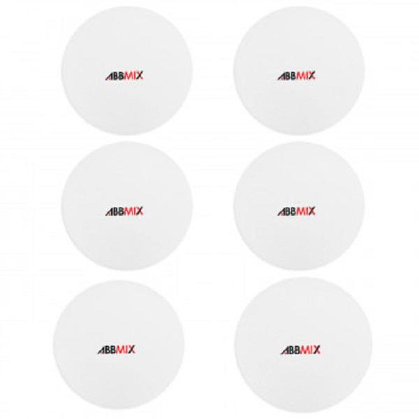 Kit Bolinhas Ping Pong Branca com 6 Unidades