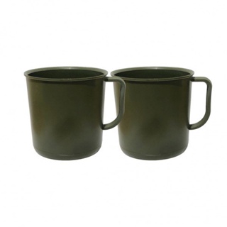 Caneco Militar 500ML (2un) Verde Oliva em Oferta na Shopee