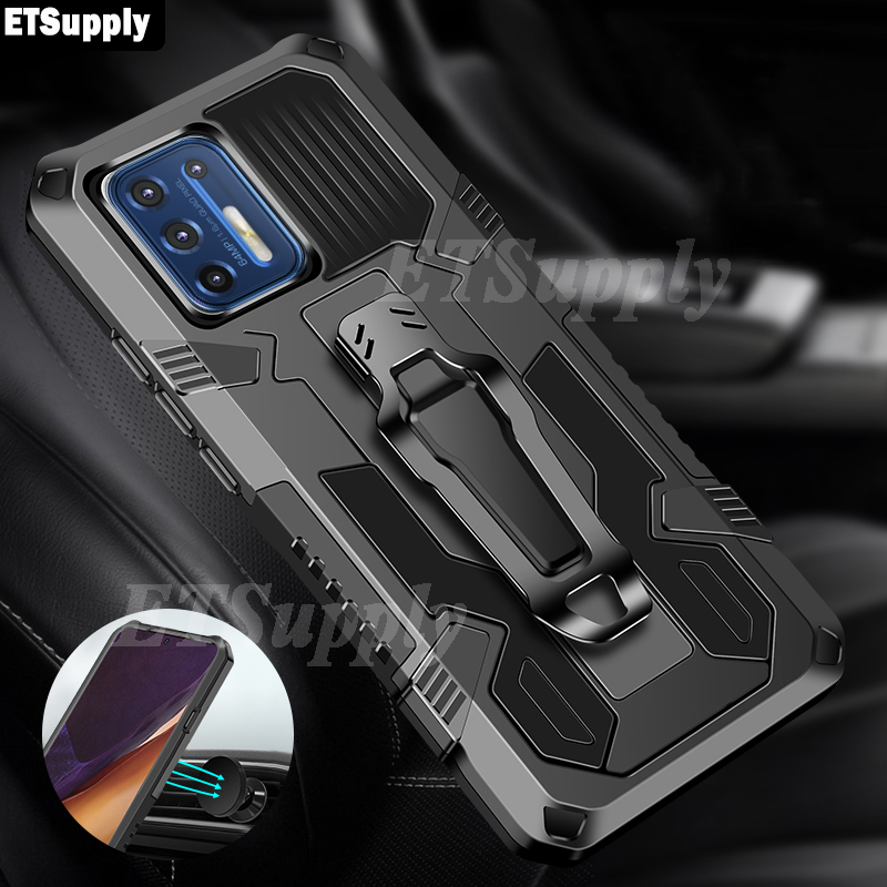Ets Anel Armadura De Luxo Para Motorola G9 Plus Capa De Metal Com Clipe Para Moto G9 Play Power E7 G 5G em Oferta na Shopee