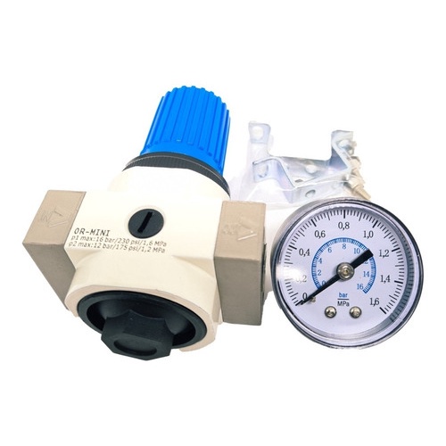 Regulador Pressão 1/4 Ar Compressor 0 À 16 Bar / 0 À 240 Psi