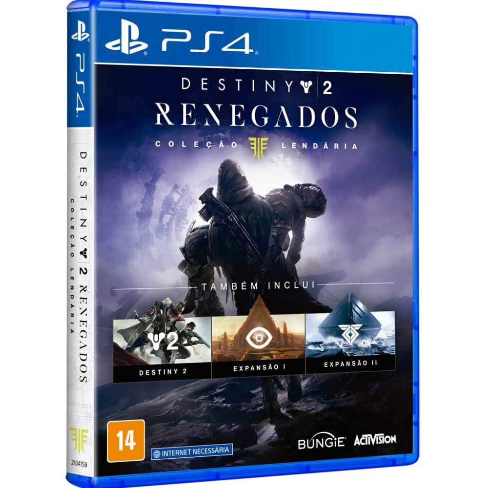 Destiny 2 Renegados Coleção Lendária PS4