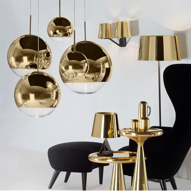 Lustre Bola De Vidro Pendente Luminaria Teto Globo De Vidro Lustre Sala Jantar Pendente Para Pendente Ilha Cozinha