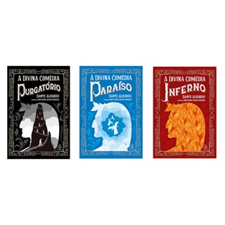 Kit Livros Trilogia A Divina Comédia em Oferta na Shopee