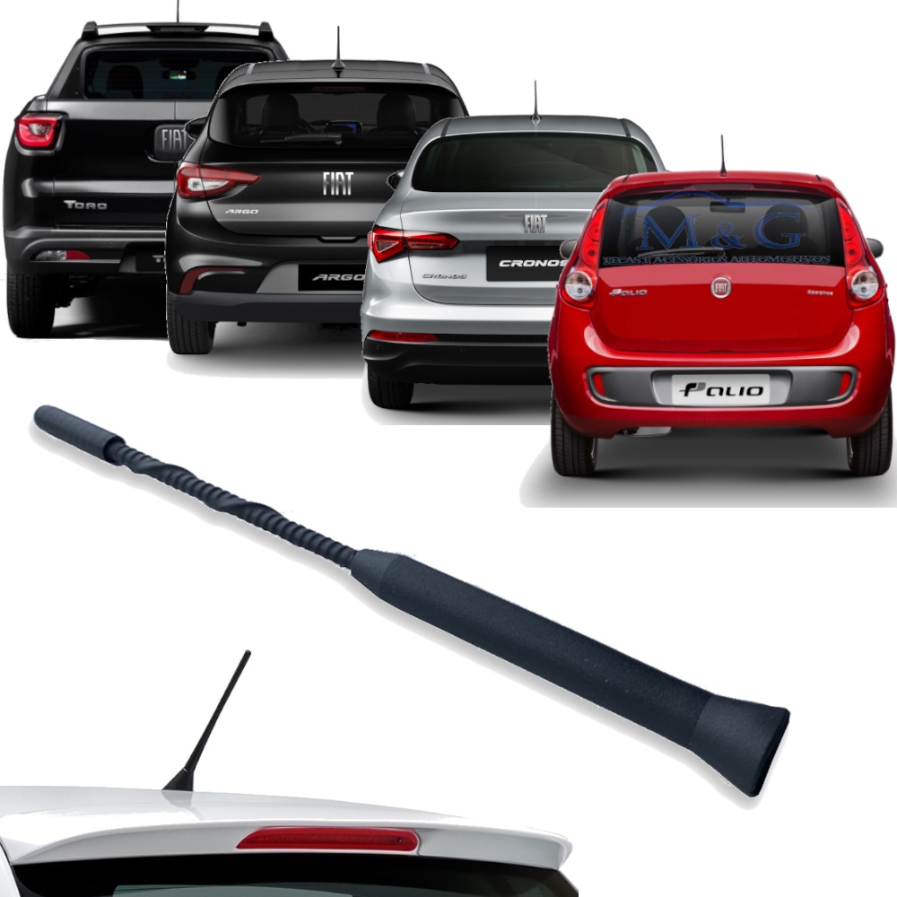 Haste Antena de Teto do Rádio Fiat Argo Cronos Palio Toro