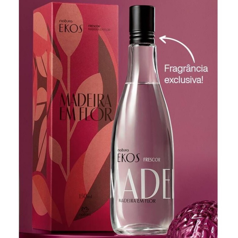 Colônia Natura Ekos Madeira em Flor ou Maracujá 150 ml | Shopee Brasil