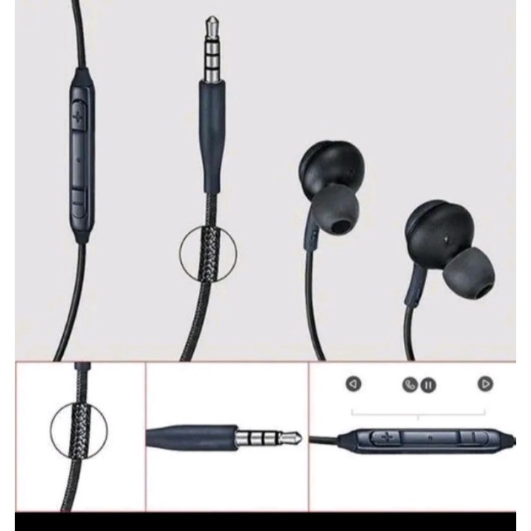 Fone de ouvido Samsung Akg S10+ preto