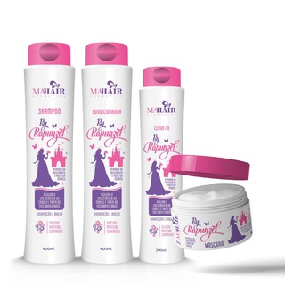Kit By Rapunzel Mahair 4 Itens