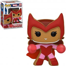 Funko Pop Marvel Holiday - Gingerbread Scarlet Witch 940 Novo Original