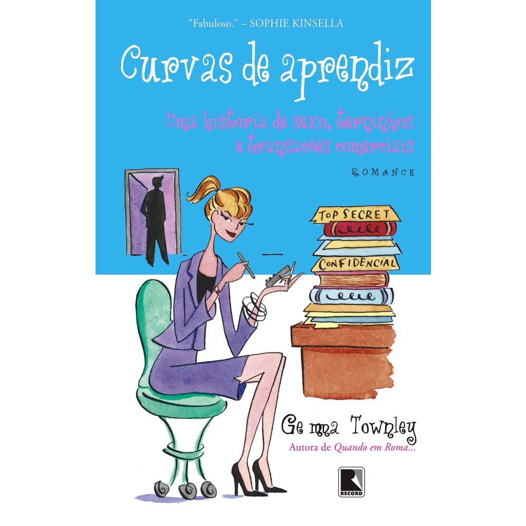 Curvas de aprendiz- Capa Comum - Autora: Gemma Townley