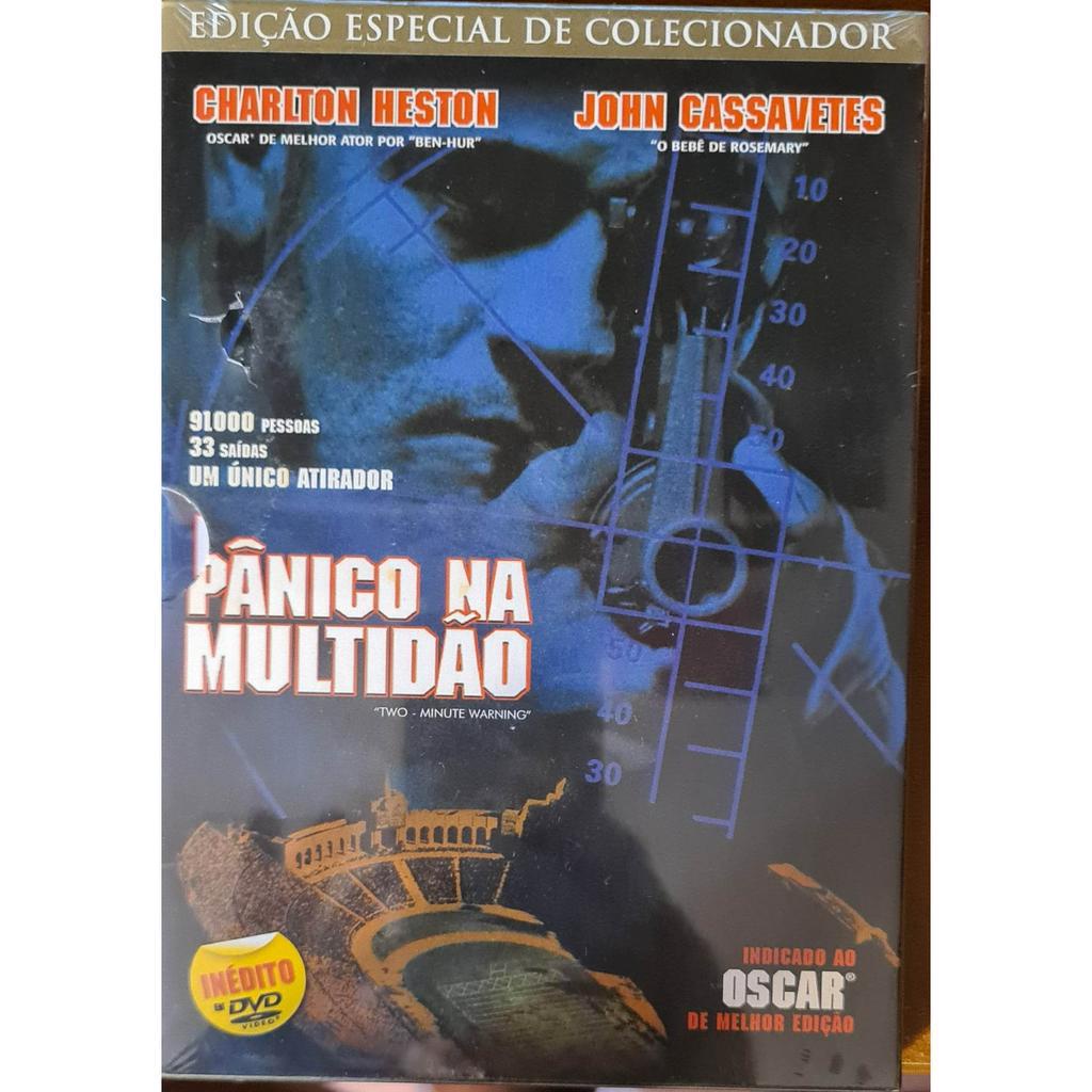 Dvd original do filme Pânico na Multidão (Lacrado)