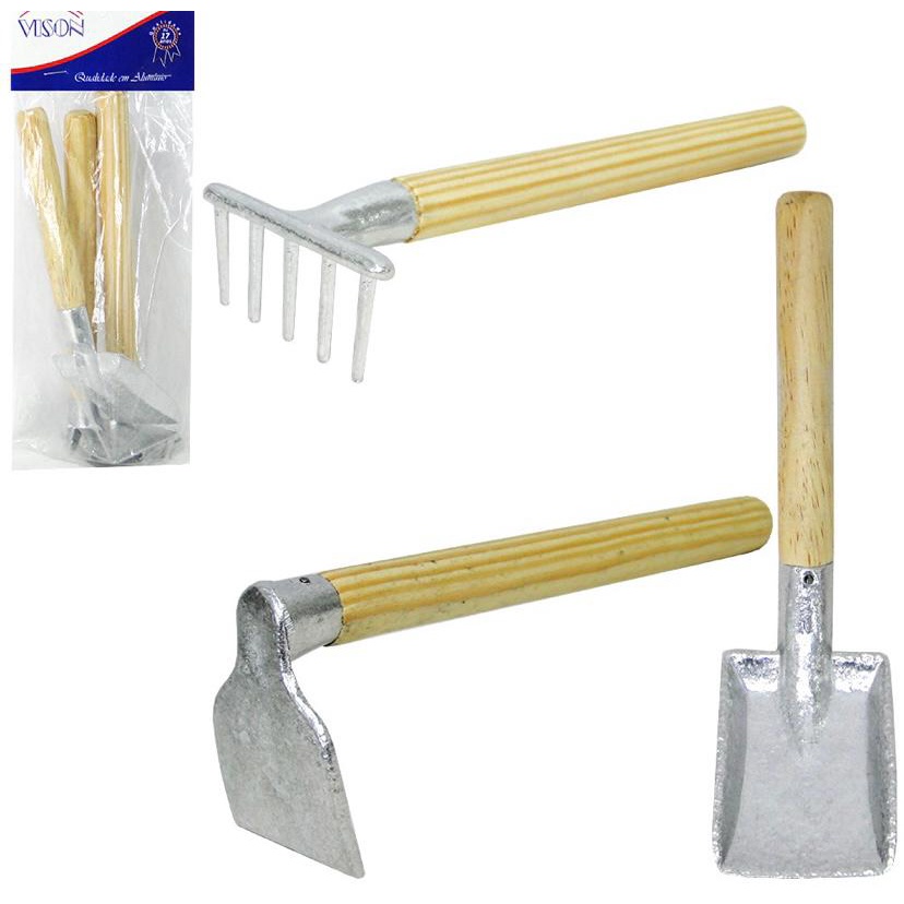 Conjunto De Ferramentas De Jardim Kit De Jardinagem Resistente De Aluminio Fundido