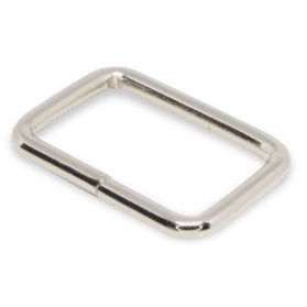 Passador 32mm Níquel - Passante 32mm x10mm x 2mm - Retangular