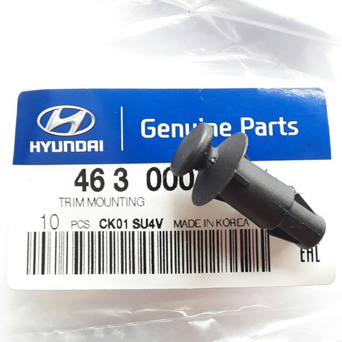 1 Pino Cordão Tampa Bagagito Do Porta Mala Hyundai I30  2010