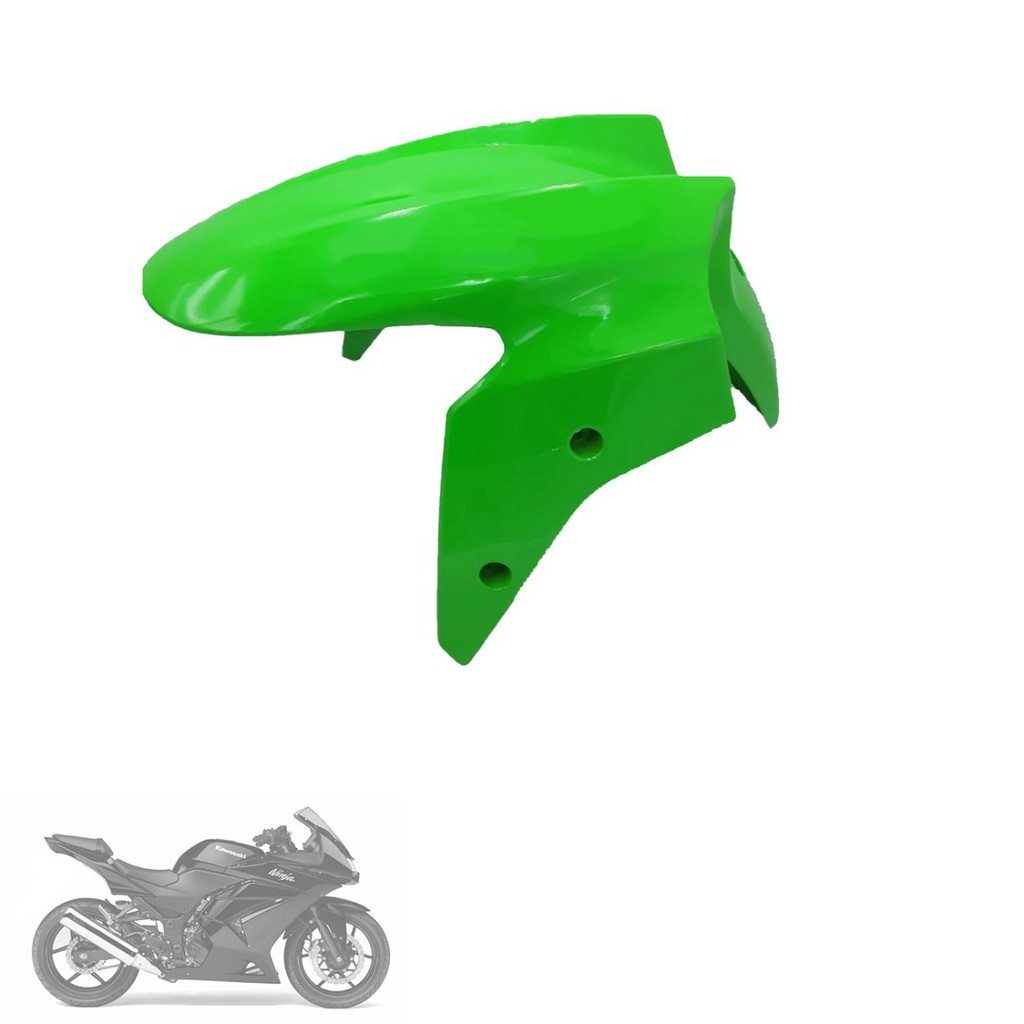 Paralama Para-lama Dianteiro Kawasaki Ninja 250r Verde | Shopee Brasil