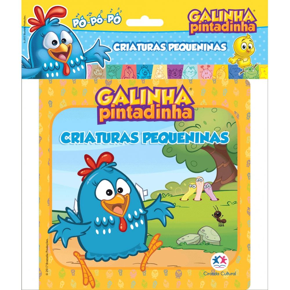 Livro - Galinha Pintadinha - Criaturas Pequeninas - Ciranda Cultural em Oferta na Shopee