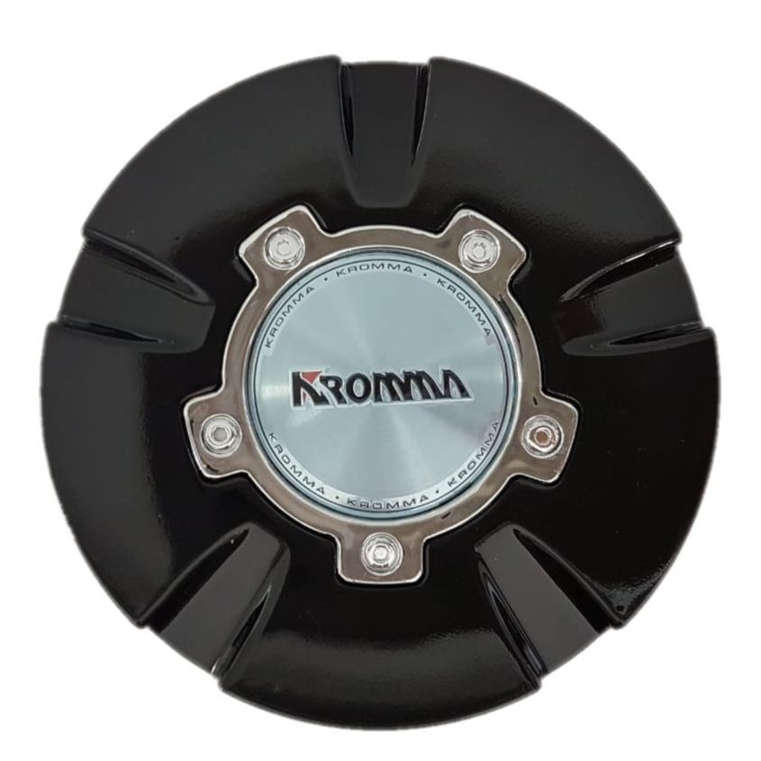 calota centro de roda kromma kr 1630 aro 17 preta (150495)