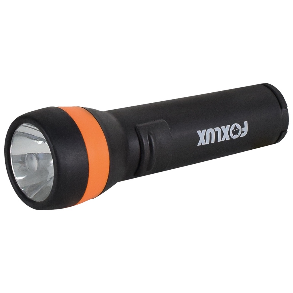 Lanterna Abs Pilhas 01 Led Grande Foxlux em Oferta na Shopee