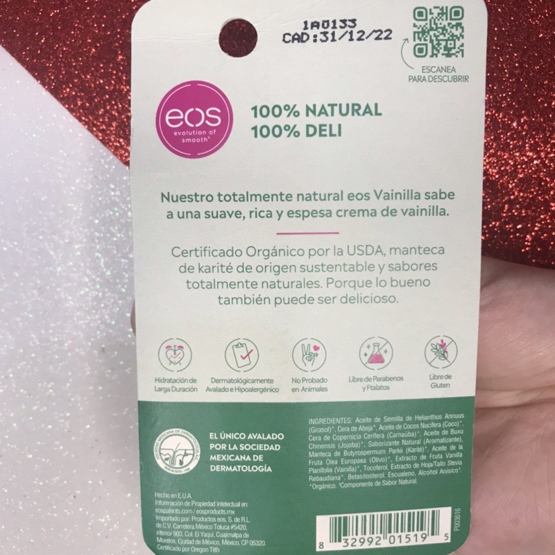 Lip Balm Eos Baunilha Shopee Brasil