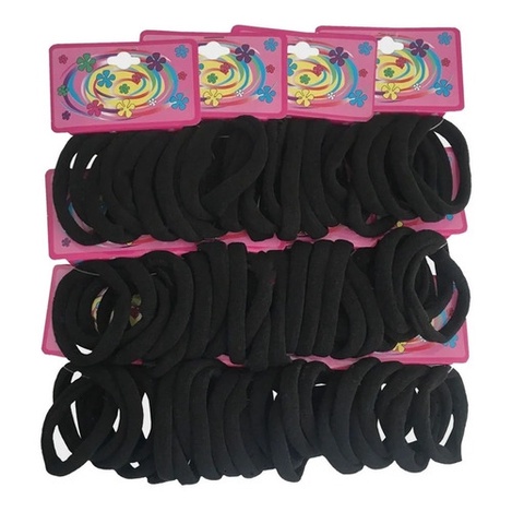 KIT 72 PECA XUXINHA  Elásticos Rabico Tipo Meia Para Cabelo para revende em Oferta na Shopee