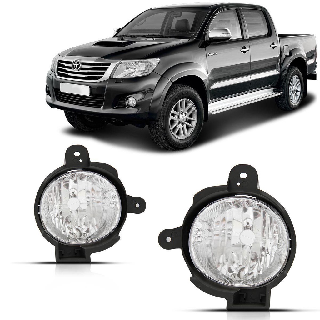 Par Farol Milha Hilux 2012 2013 2014 2015 em Oferta na Shopee