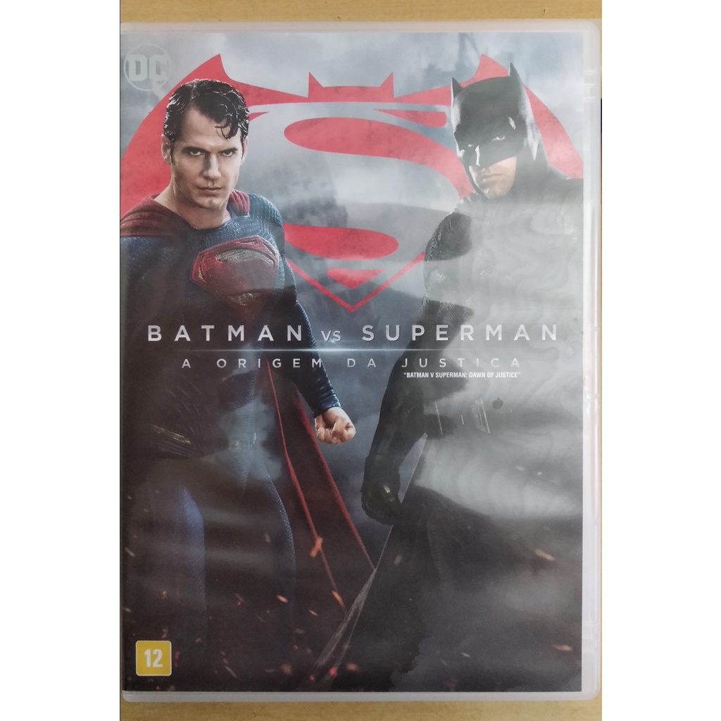 DVD Batman Vs Superman A Origem Da Justiça Original