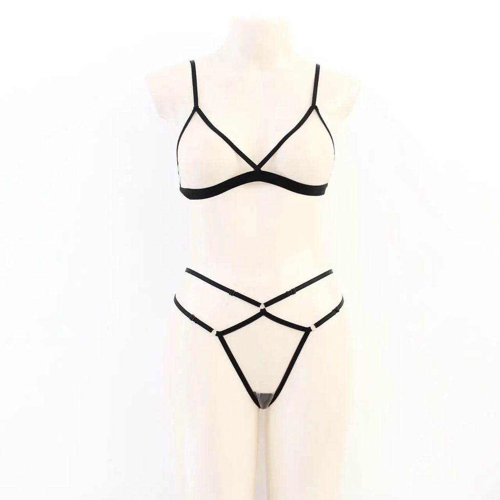 CONJUNTO TULE ILLUSION STRAPPY