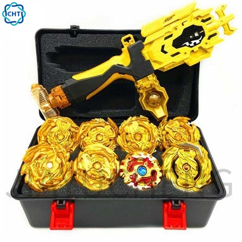 Beyblade Burst Evolution Extreme Gyro Turbo + Grip Lançador Speed