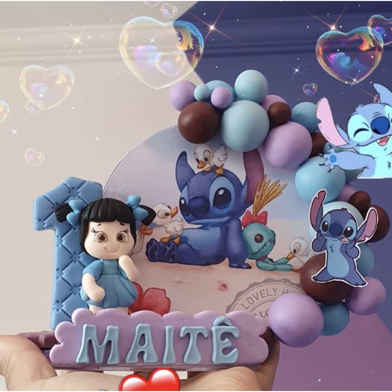 Vela aniversário Lilo stitch