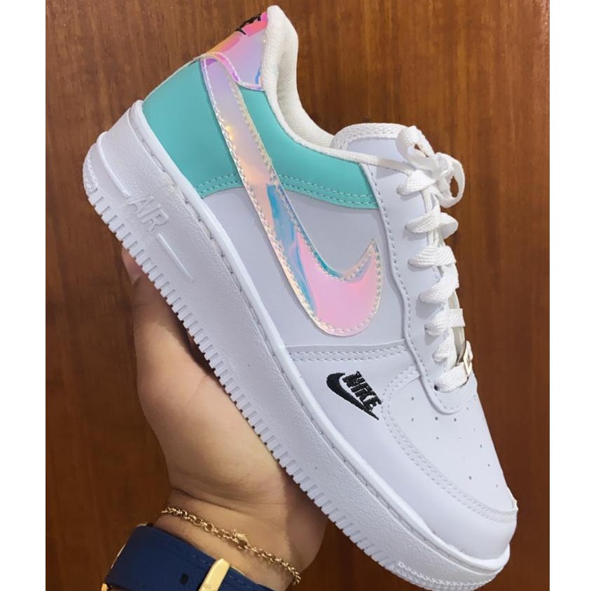 tenis nike roxo com glitter