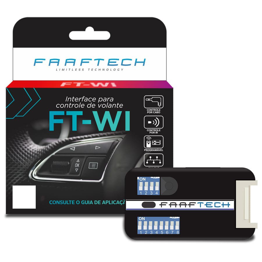 Interface De Volante FT WI VW Fox 2007 a 2016 - Spare Parts and Accessories for Vehicles