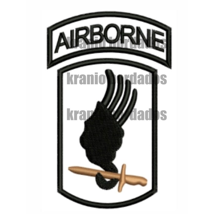airborne militar airsoft patch bordado envio imediato