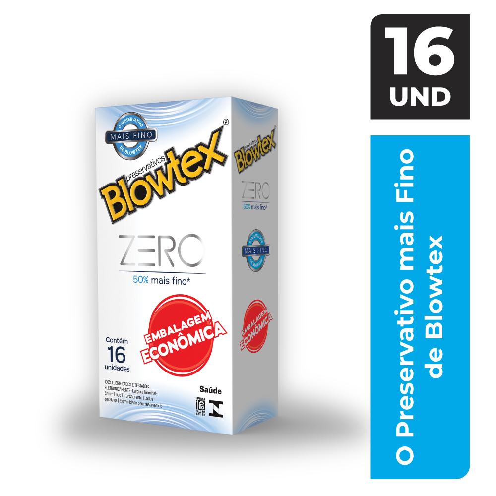 Preservativo Blowtex Zero 16 unidades em Oferta na Shopee