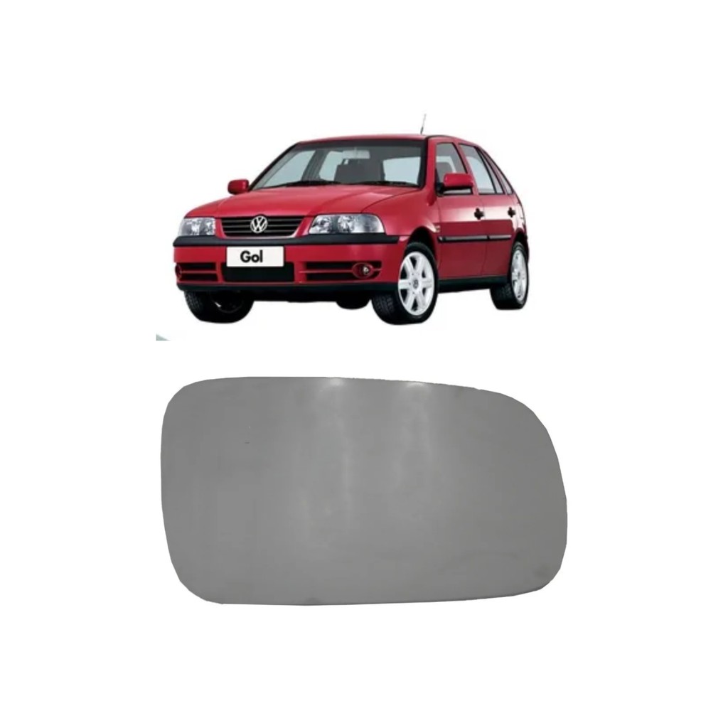Lente Refil Retrovisor Externo Vw Gol G3 1999 2000 2001 2002 2003 2004 2005