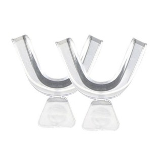 2 ou 4 Moldeiras Protetor Dental Termo Moldável Anti Bruxismo Anti Ronco Clareamento Dos Dentes