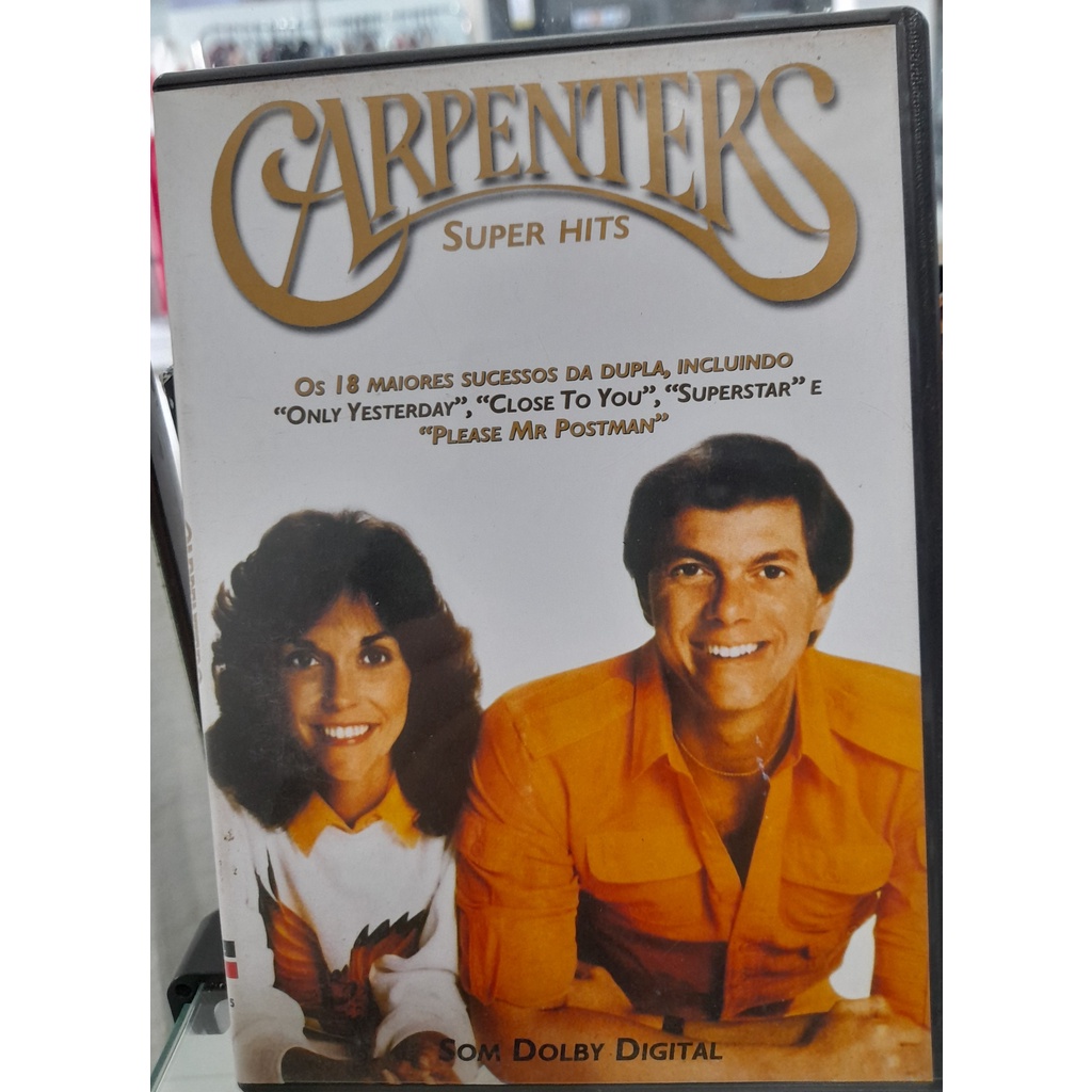 DVD-MUSICAL-CARPENTERS-SUPER HITS-CONSERVADO