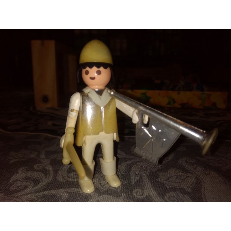 Brinquedo PLAYMOBIL Anos 70 Antigo TROL Colecionador com Acessórios Raridade