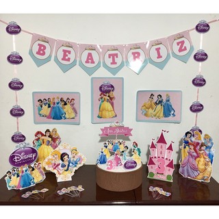 kit decoração festa Princesas Disney kit bolinho