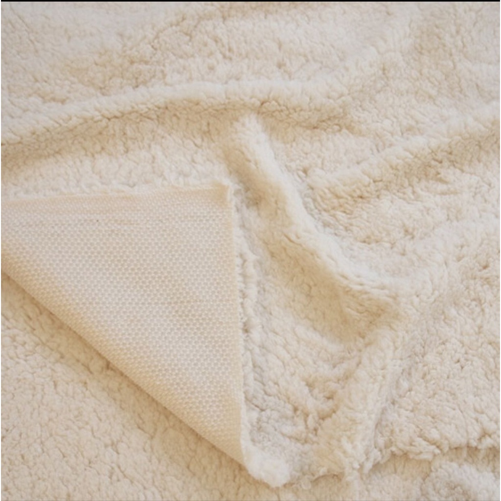 Tecido Carapinha Lã De Ovelha Pelúcia 0,50cm X 1,60mt