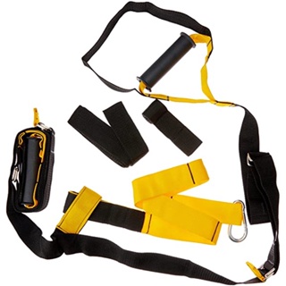 Fita Treinamento Suspensão Trx Completo Profissional Preto/Amarelo em Oferta na Shopee