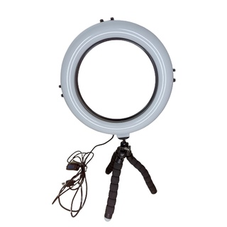 Ring Light Led Mesa 6/8 Polegadas Iluminador Pequena Tripé 16/20cm