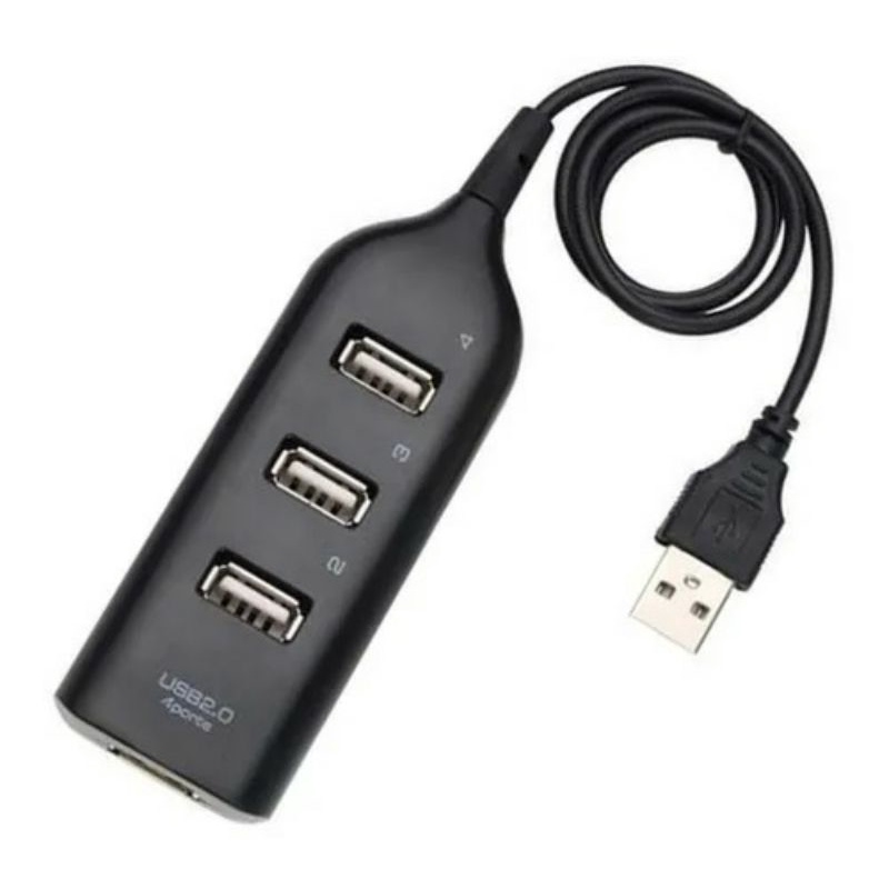 Hub usb 2.0 4porta com 15cm fio