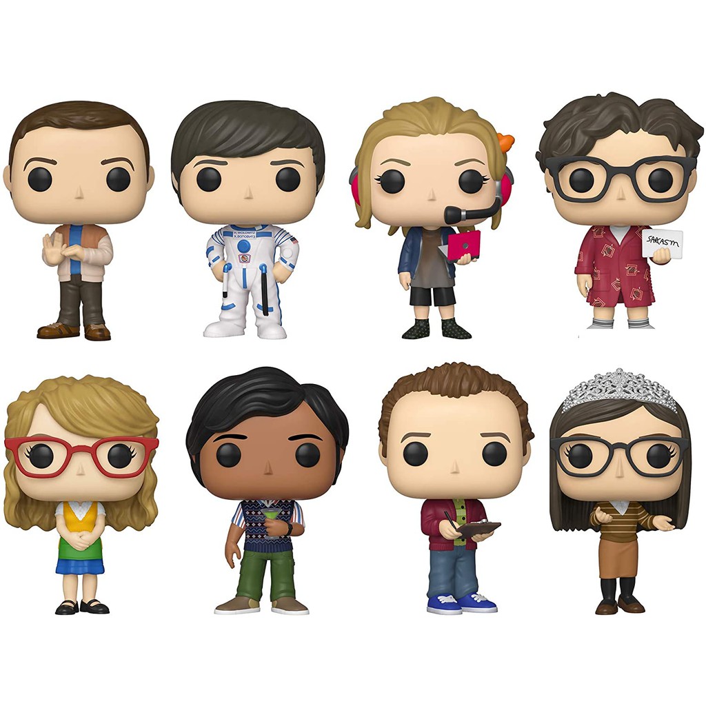 FUNKO POP - THE BIG BANG THEORY - A Teoria de Big Bang - Somente o SET ...