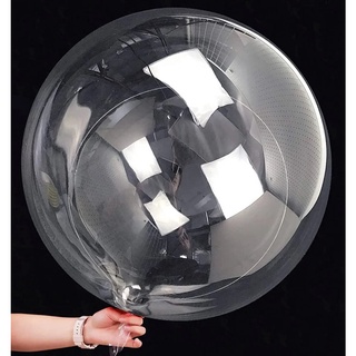 50 Balões Bobo Bubble Transparente Cristal 18 Polegadas 45cm Festa Decoração Enfeite em Oferta na Shopee