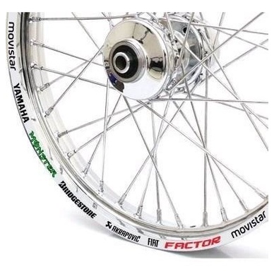Friso Adesivo Refletivo Roda Moto Gp 4 Yamaha Factor 125 150