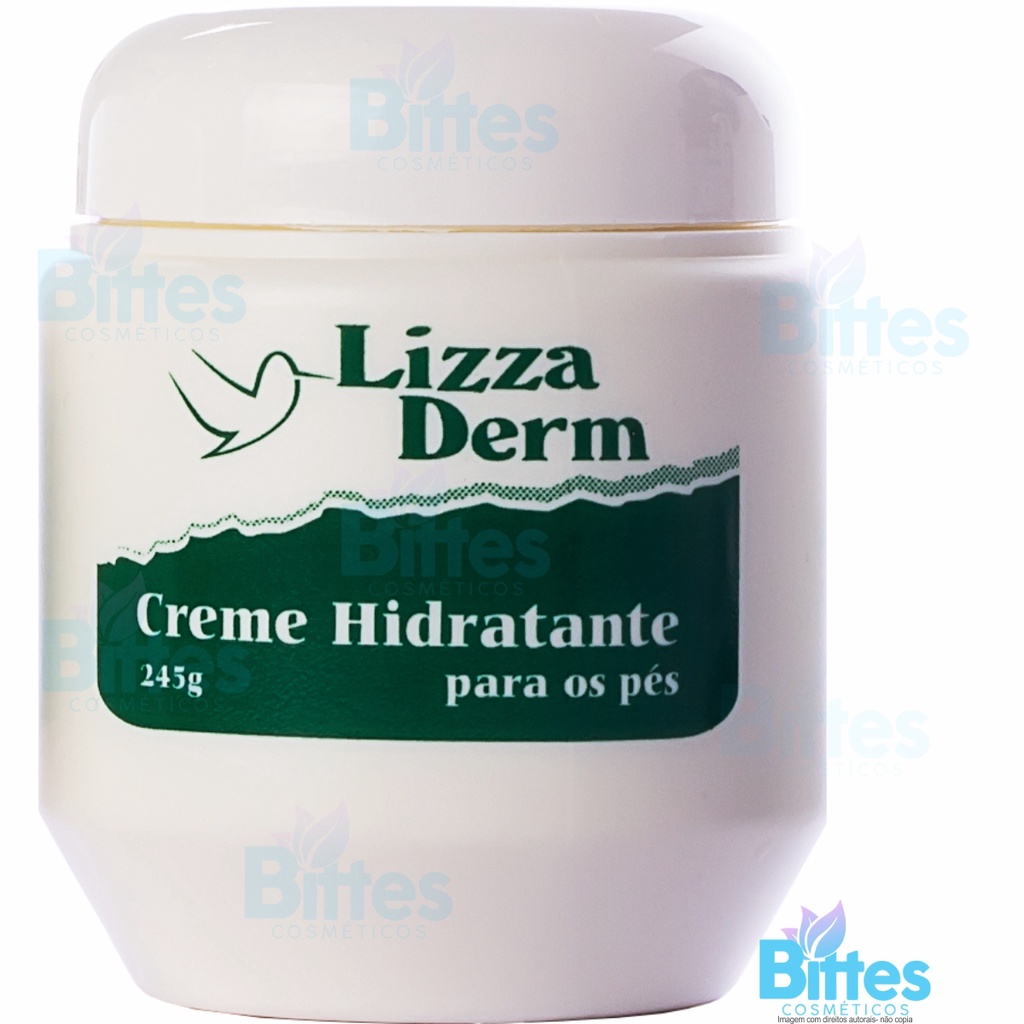 Creme Hidratante Para Pés Lizza Derm Suave Fragrance Cosméticos