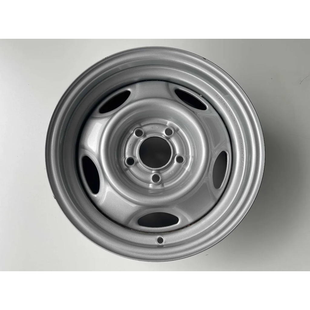Roda Ferro Original Aro 15 Ford Ranger Xls Xlt Stx Splash 5x114mm Estepe ou Repoisção Prata!!!