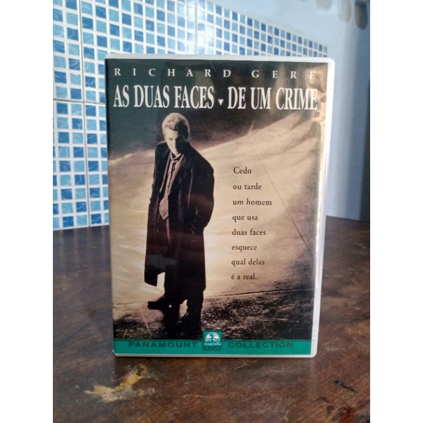 DVD As Duas Faces de um Crime 1996, Richard Gere Legendado Usado Original