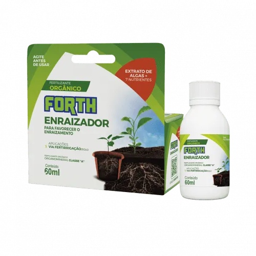 Forth Enraizador 60ml Fertilizante / Adubo - Rende 12 Litros - Home & Living