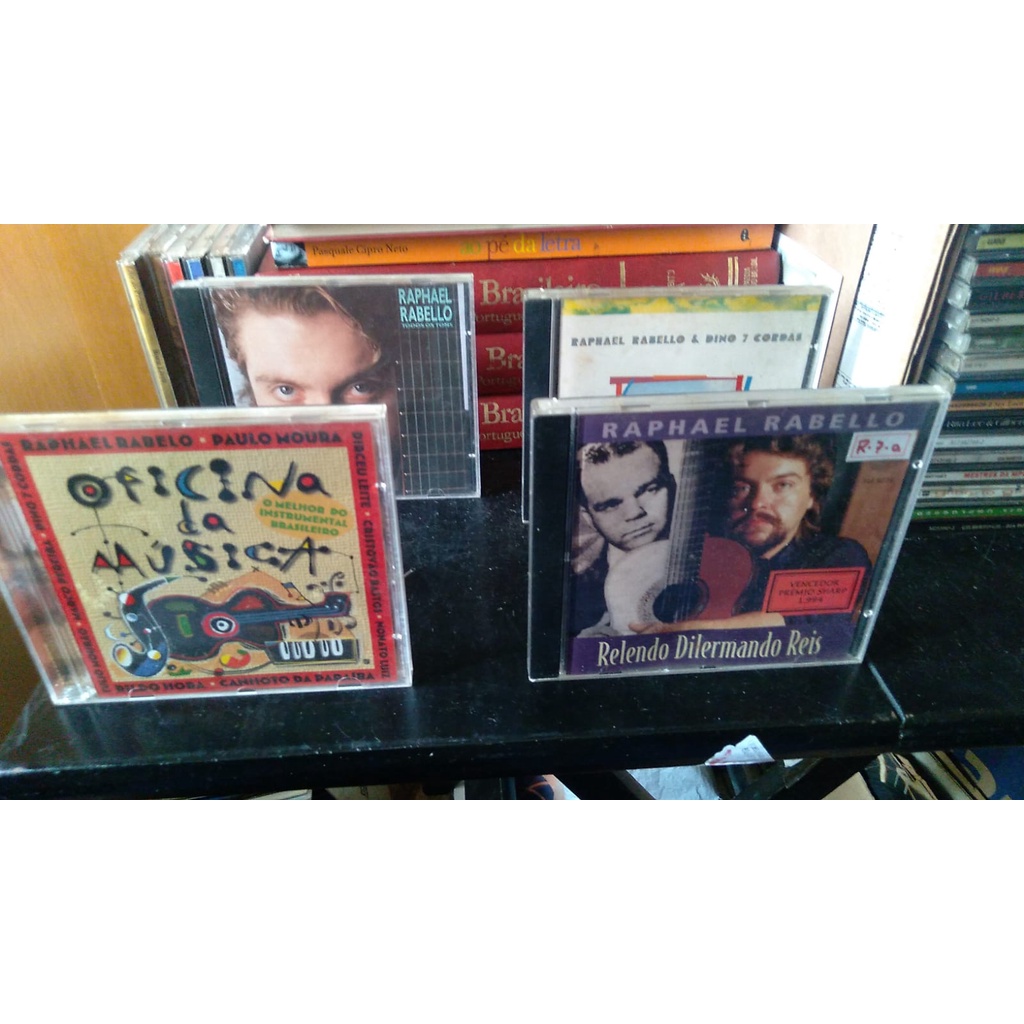 Lote de 8 CDs Raphael Rabello 1984 - 2002