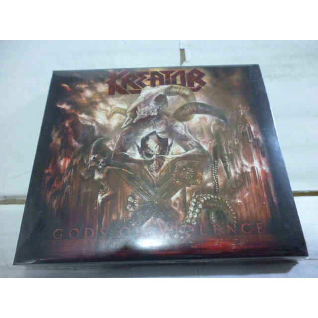 Cd Dvd Kreator Gods Of Violence Digipack Lacrado Shopee Brasil